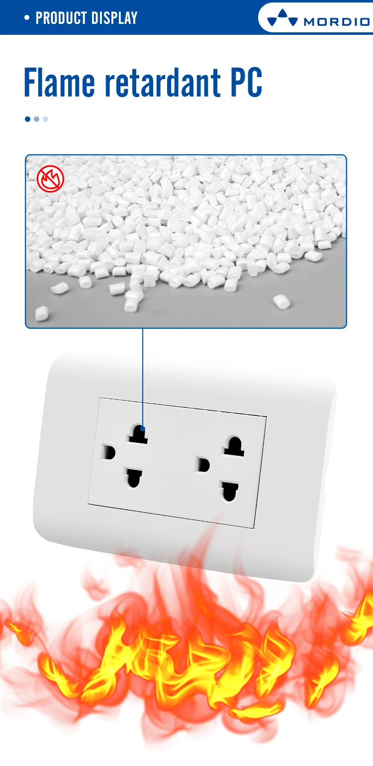 South America Duall Wall Receptacle 16AMP Multiple Wall Socket